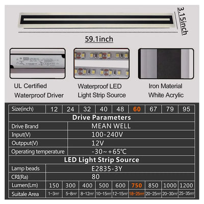 Strip IP67 Waterproof Humidifier Night Light Dimmable Color-Changing shown as soft ambient home lighting