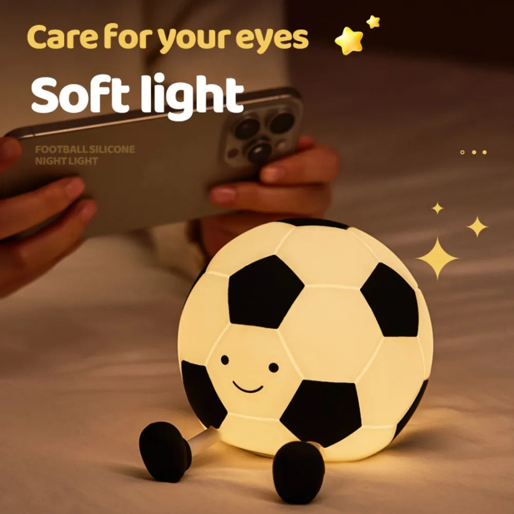 SoccerGlow Silicone Night Light