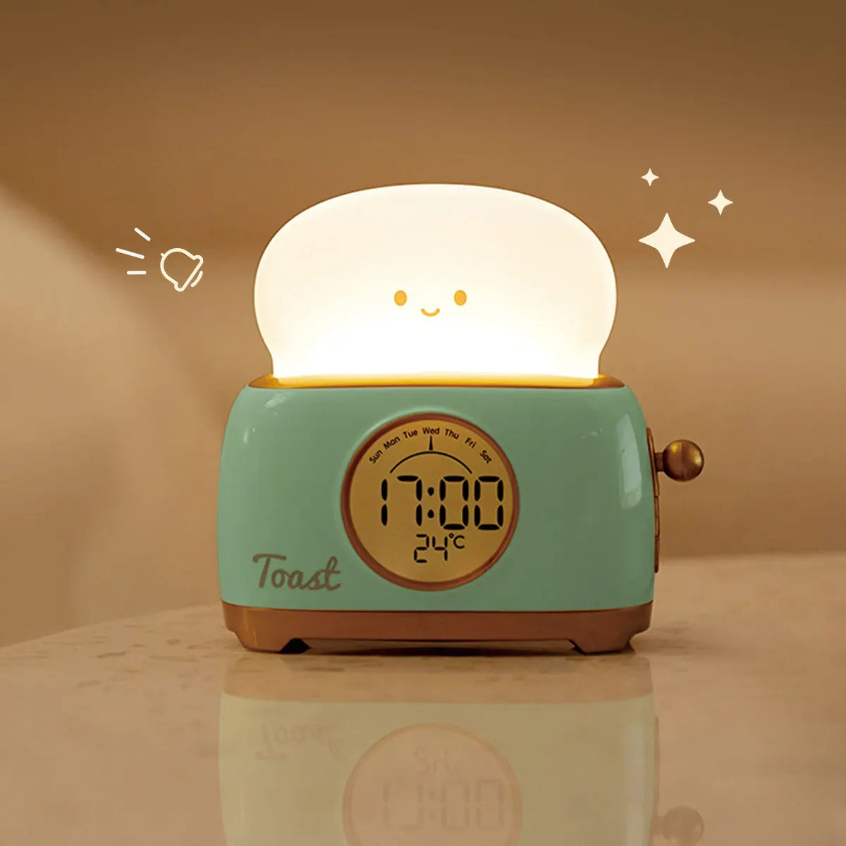 Lights Alarm Clock Alarm Clock Lamp Dimmable USB decorative lighting detail