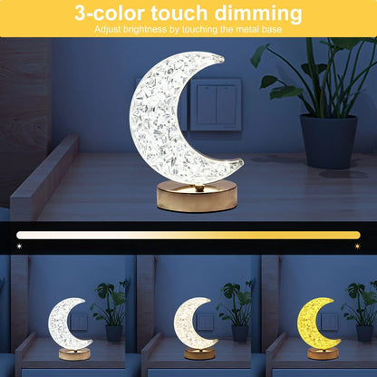 Rechargeable Moon & Star USB Nightlight