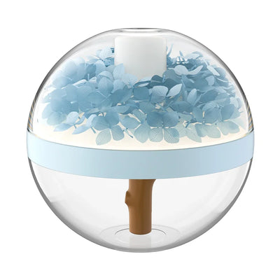 Flower Humidifier Night Light Rechargeable USB for soft bedroom ambience