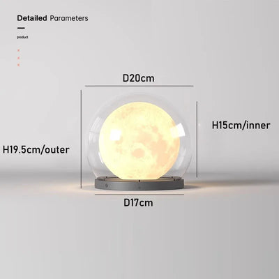 Moonrise Pillar LED Garden Light – Outdoor Waterproof Round Landscape Fixture