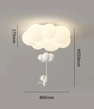 Rabbit Flower Wall Light Remote Control lifestyle product view