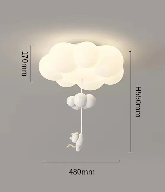 Rabbit Flower Wall Light Remote Control lifestyle product view