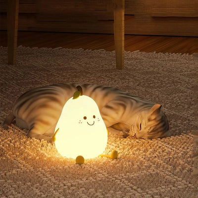 Pear Silicone USB Nightlight