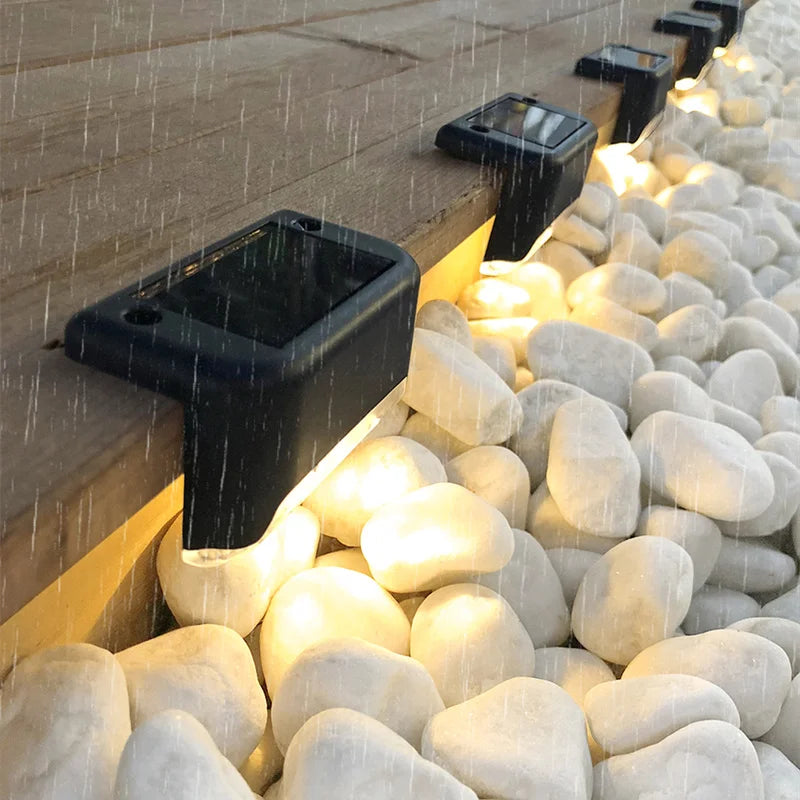 Solar Stair Step Outdoor Garden Light Color-Changing alternate product view