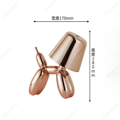 Sculptural LED Ambient Desk Light – USB Rechargeable Decorative Bedside Lamp