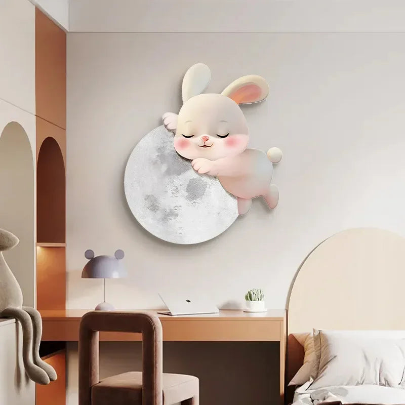 Rabbit Wall Light for nursery or kids room decor