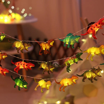 LED Dinosaur String Lights