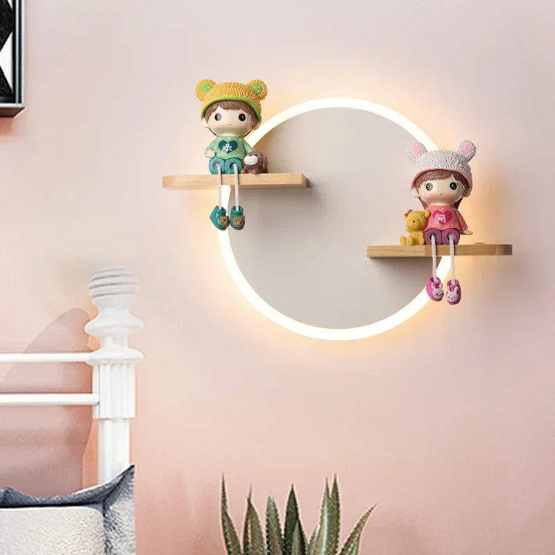Unicorn Wall Light shown as soft ambient home lighting