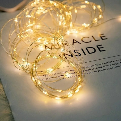 Copper Wire Micro LED Fairy String Lights – 6 & 10-Pack for DIY Décor & Gifts