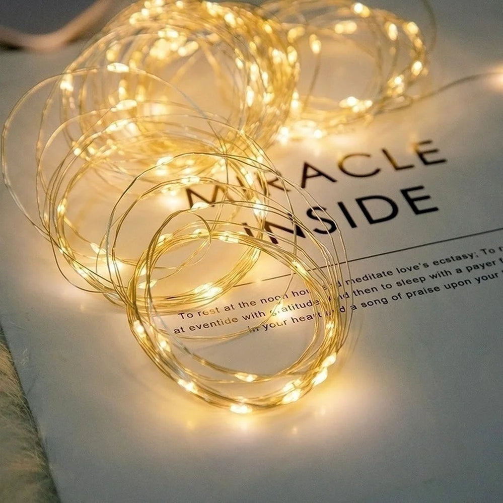 Copper Wire Micro LED Fairy String Lights – 6 & 10-Pack for DIY Décor & Gifts
