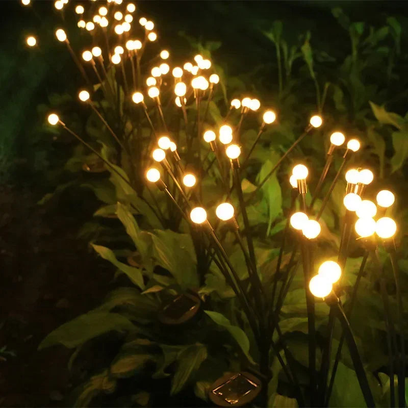 Solar Starburst Firefly Outdoor Garden Light variant product view