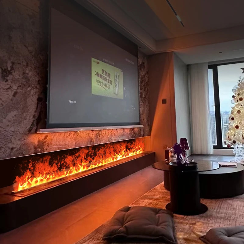 Wood LED Candle Light Color-Changing decorative lighting detail