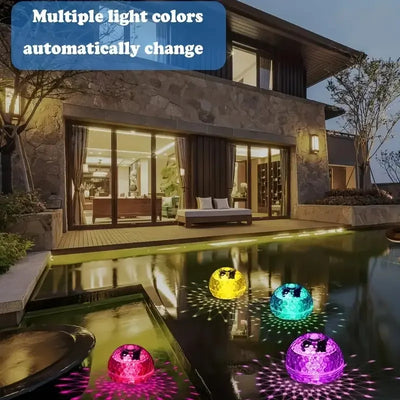 Solar Floating Pool Light – Waterproof Colour-Changing LED Pond & Fish Tank Light