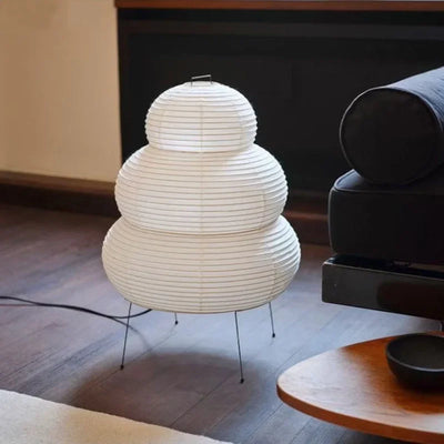 LED Modern Table Lamp Minimalist Hand Cradle Xuan Paper variant product view