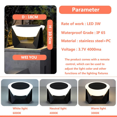 Lantern Decorative Lantern Solar for outdoor garden lighting