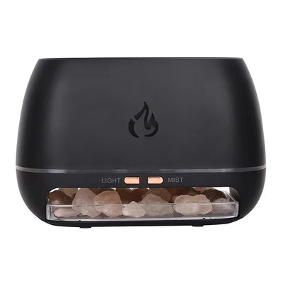 Stone Wood Humidifier Night Light lifestyle product view
