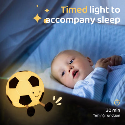 SoccerGlow Silicone Night Light
