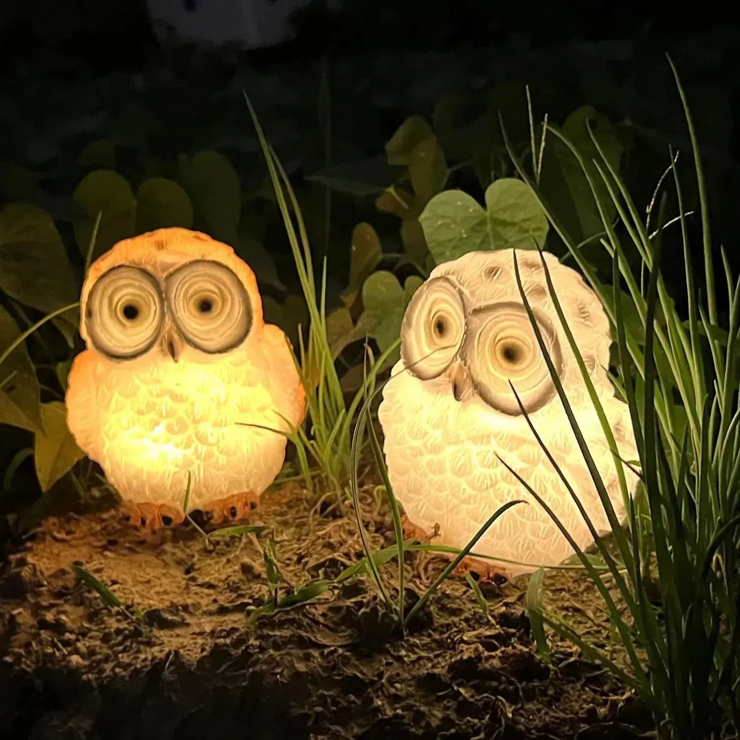 Solar Owl Garden Stake Night Light – Outdoor Waterproof Decorative LED