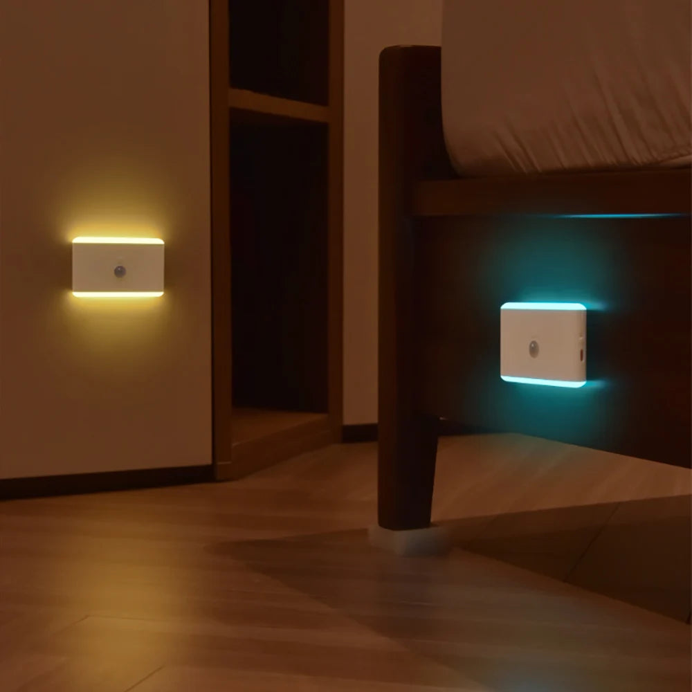 RGB Motion-Sensing Plug-In Nightlight