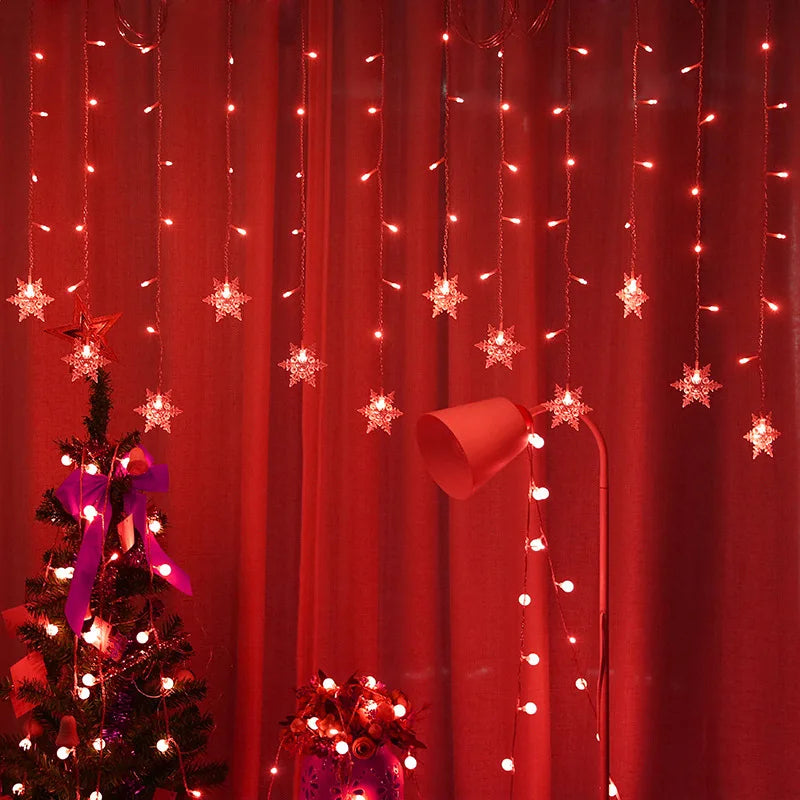 Window Curtain Fairy String Lights Touch Control Dimmable alternate product view