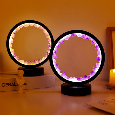Crystal Cube Novelty Animal stone crystal lamp for cozy home ambience