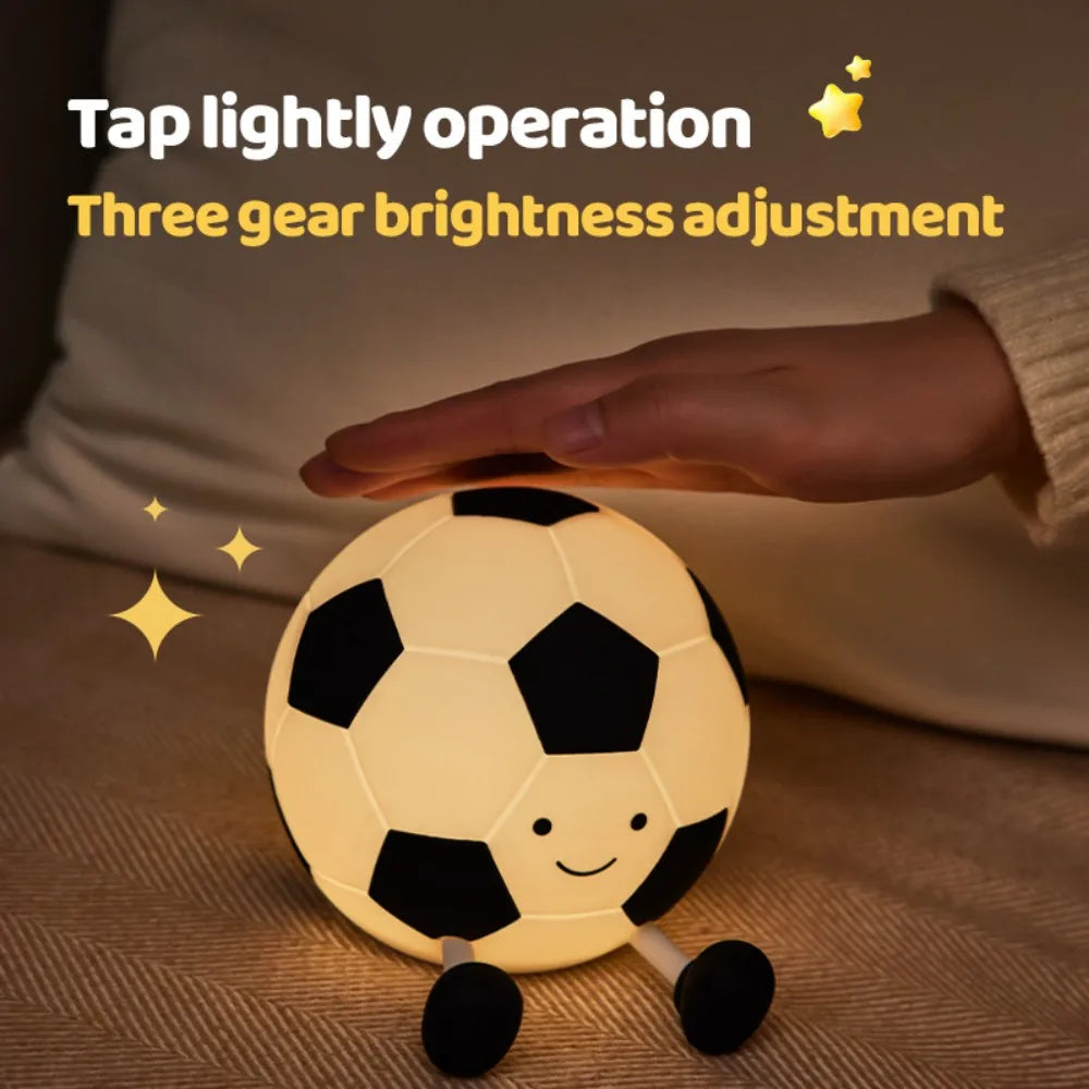 SoccerGlow Silicone Night Light