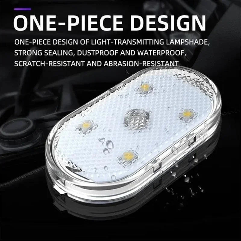 Rechargeable Car Interior Neon Wall Light USB alternate product view