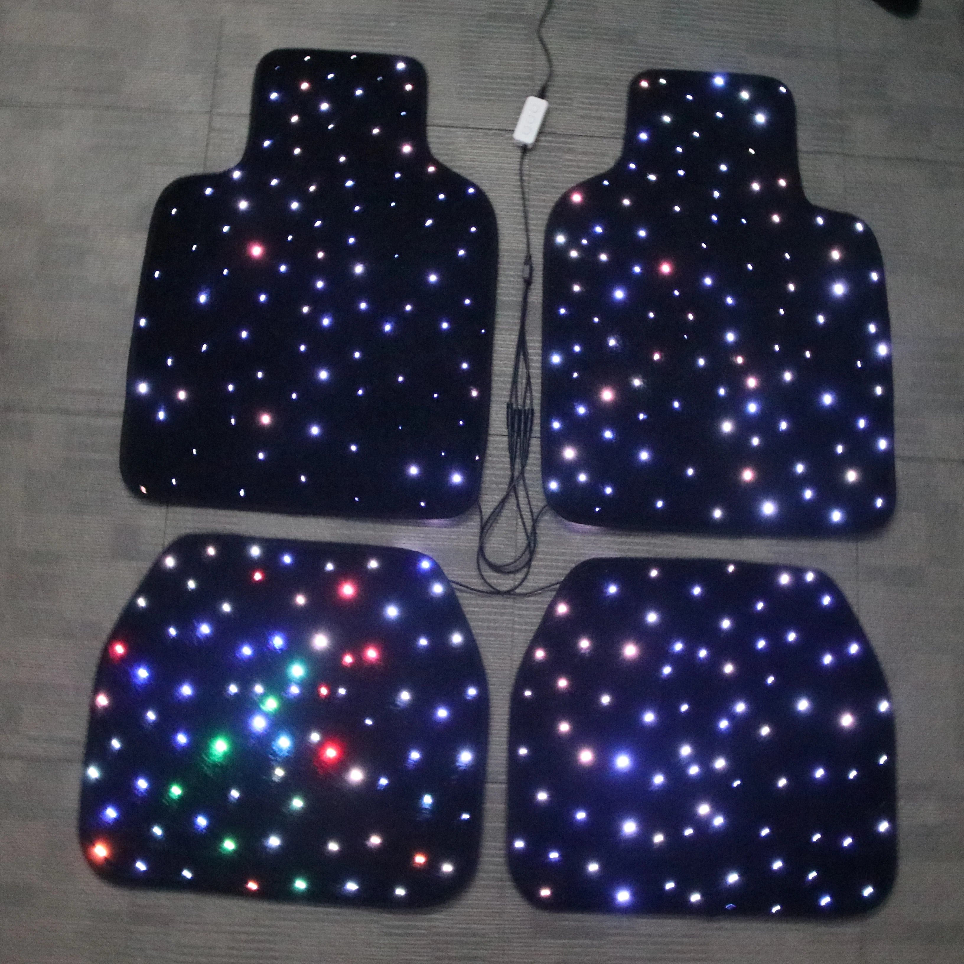 Galaxy Glow LED Car Floor Mats