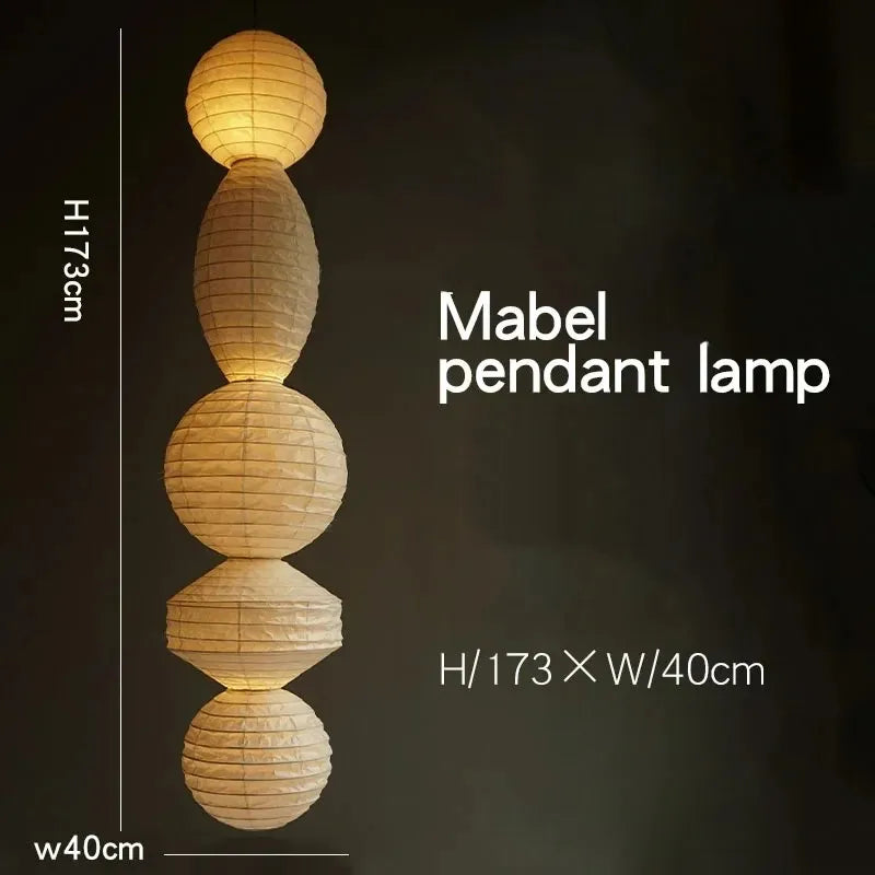 Noguchi Pendant Janpanese Ceiling Light variant product view