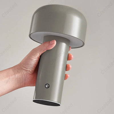 Portable Stylish Mushroom Lamp – USB Rechargeable & Touch Control