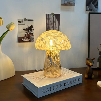 Mushroom Bedside Table Lamp close-up product view
