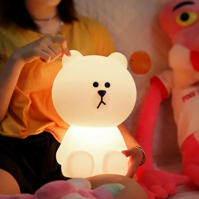 Huggable Bear Nightlight – Soft Glow for Cozy Evenings