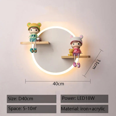 Unicorn Wall Light for nursery or kids room decor