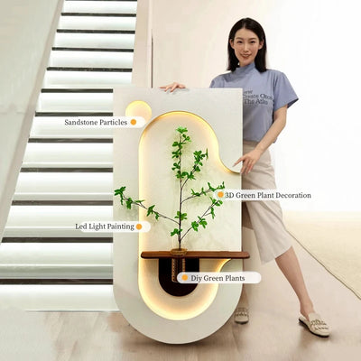 Vase 3D Floral Wall Light Dimmable alternate product view