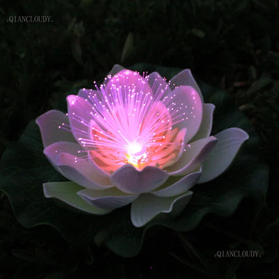 Flower Lotus Decorative Lantern for outdoor garden lighting
