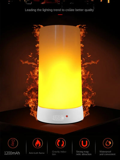 Flame Effect Flickering LED Candle Light USB Remote Control decorative lighting detail