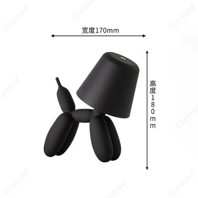 Sculptural LED Ambient Desk Light – USB Rechargeable Decorative Bedside Lamp