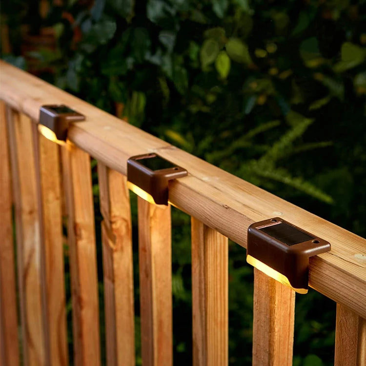Solar Stair Step Outdoor Garden Light Color-Changing for outdoor garden lighting