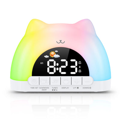 Oria Kids Alarm Alarm Clock Lamp for nursery or kids room decor