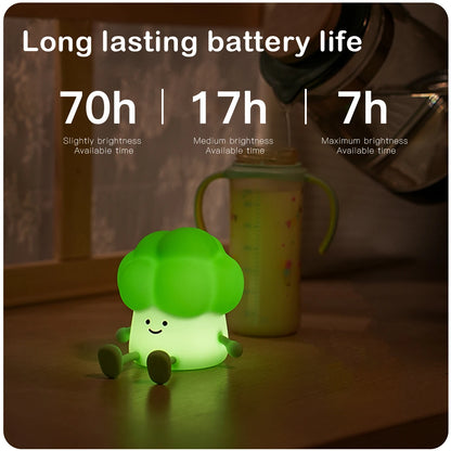 BrightBroccoli Silicone LED Night Light