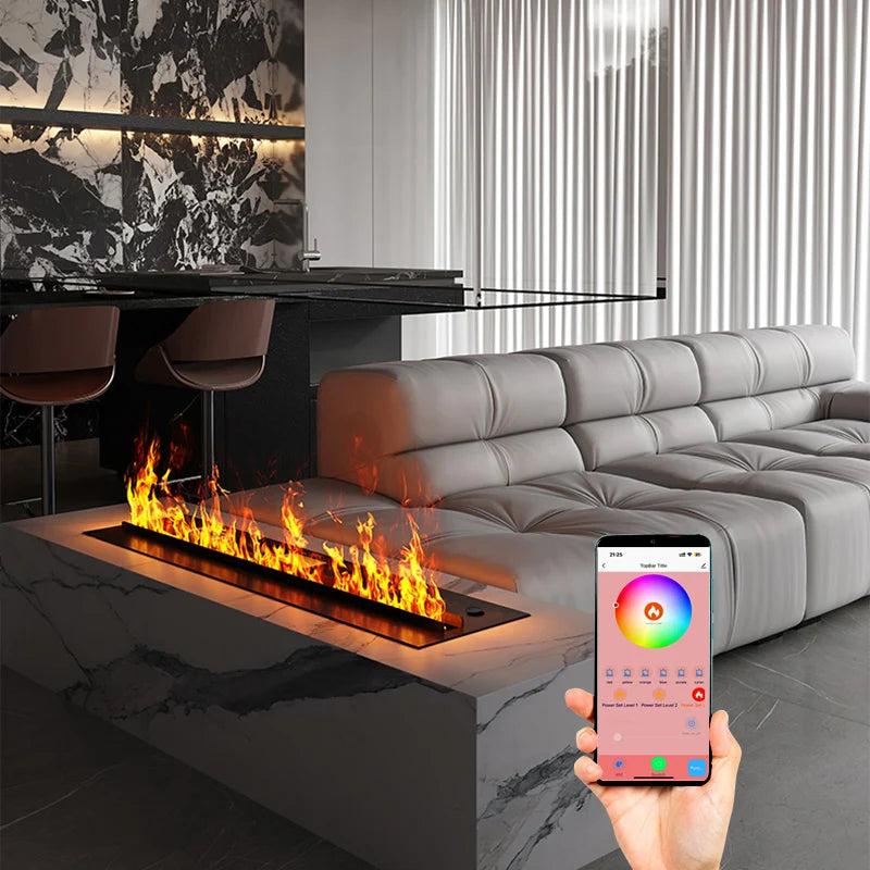 Wood LED Candle Light Color-Changing alternate product view