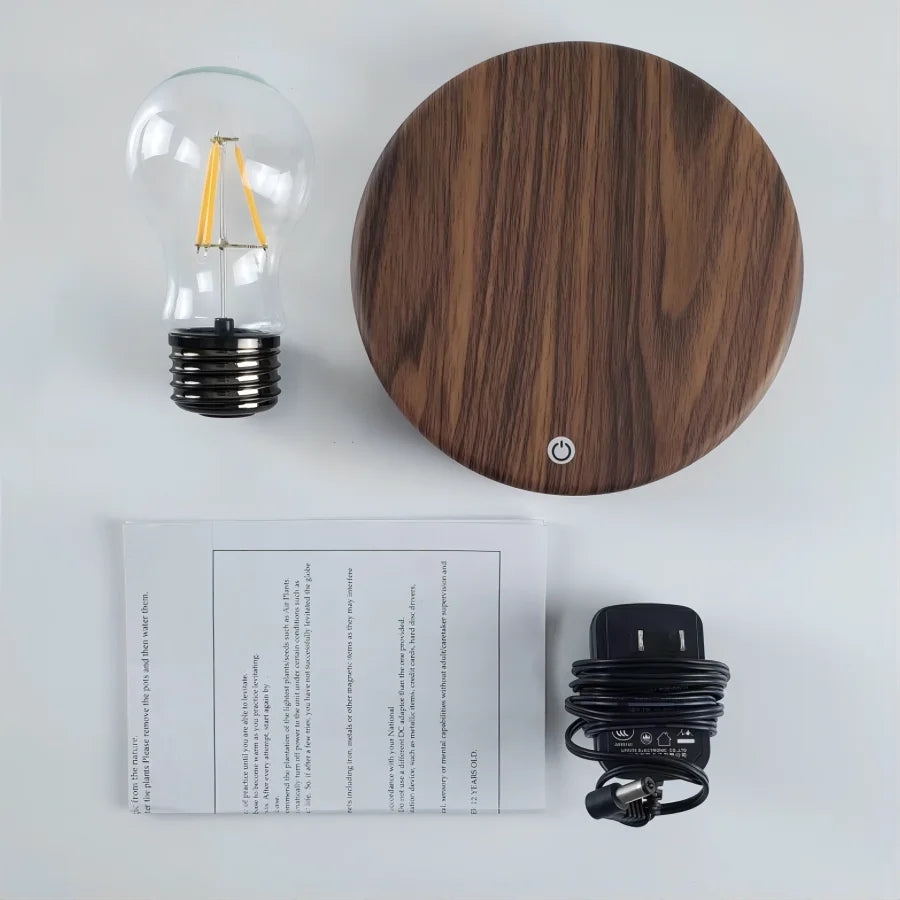 Magnetic Levitation Floating Lamp decorative lighting detail