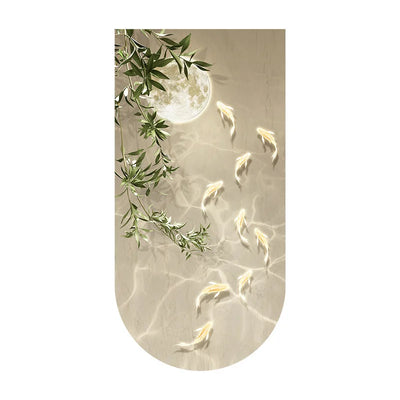 Landscape Fish Entrance Wall Light Dimmable close-up product view