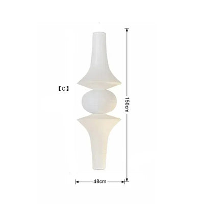 Noguchi Pendant Janpanese Ceiling Light for soft bedroom ambience