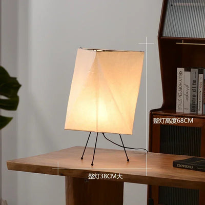 Akari Inspired Rice Floor Lamp close-up product view