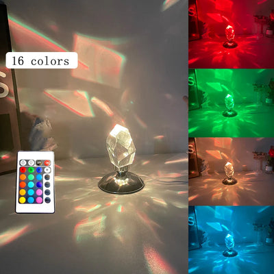 Stone Crystal Lamp Color-Changing Remote Control variant product view