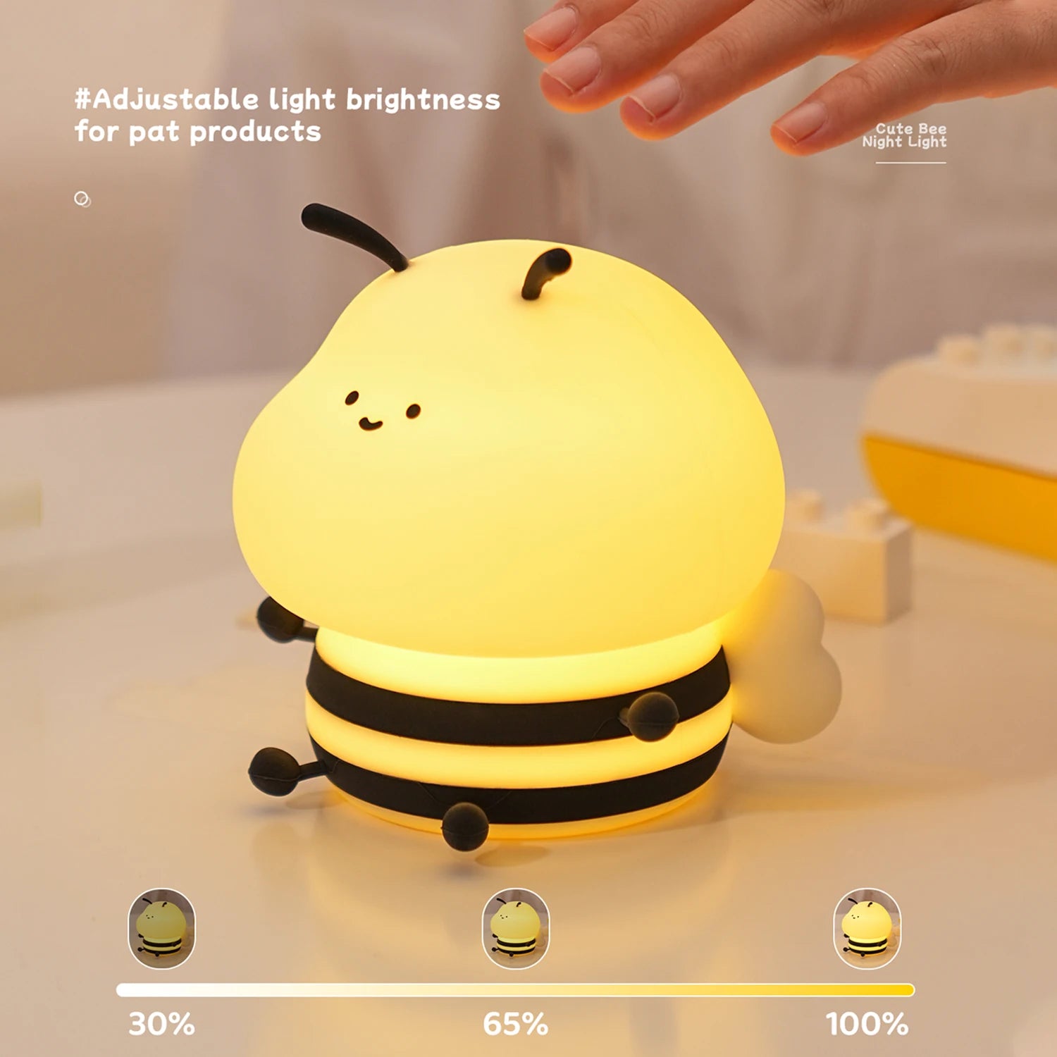 Bumblebee Silicone RGB Nightlight