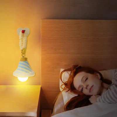 Gears Adjustable Lights Himalayan Salt Night Light shown as soft ambient home lighting